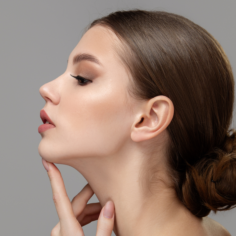 Jawline and pre-jowl sulcus treatment area